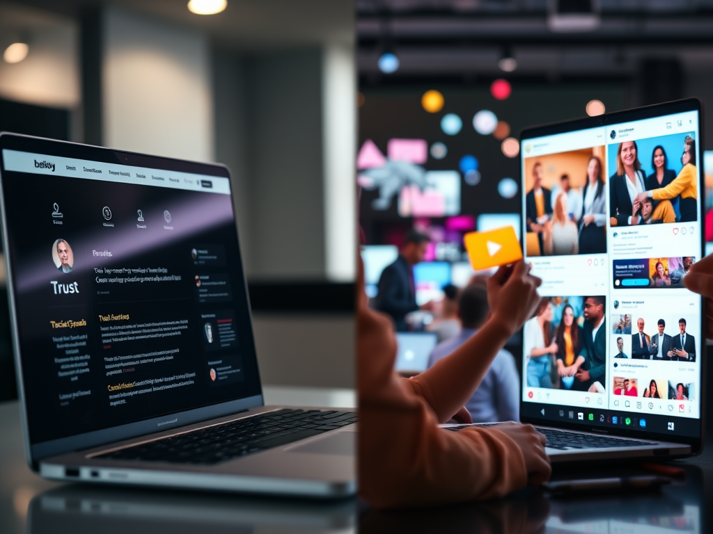 Website vs Social Media